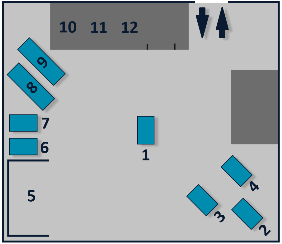 Oversigtskort over Fur Genbrugsplads.
